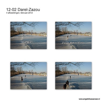 Darel-Zazou schaatst de 11 stedentocht